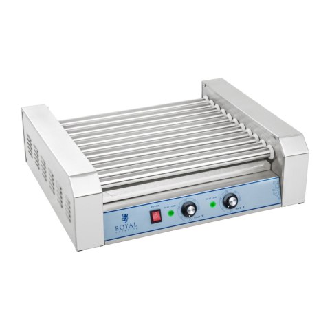 GRILL ROLKOWY Z POKRYWĄ ROLLER GRILL PODGRZEWACZ DO PARÓWEK 11 ROLEK GRILL ROLKOWY Z POKRYWĄ ROLLER GRILL PODGRZEWACZ DO PARÓWEK 11 ROLEK