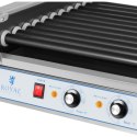 GRILL ROLKOWY Z SZYBĄ ROLLER GRILL Z ROLKAMI Z TEFLONU 11T