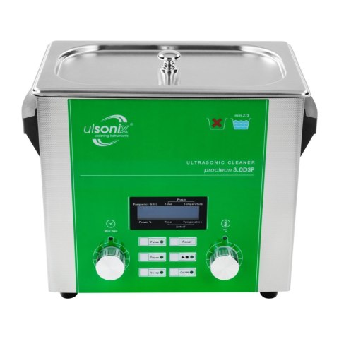 MYJKA ULTRADŹWIĘKOWA PROCLEAN 3.0DSP DEGAS SWEEP PULSE POJEMNOŚĆ 3L MYJKA ULTRADŹWIĘKOWA PROCLEAN 3.0DSP DEGAS SWEEP PULSE POJEMNOŚĆ 3L