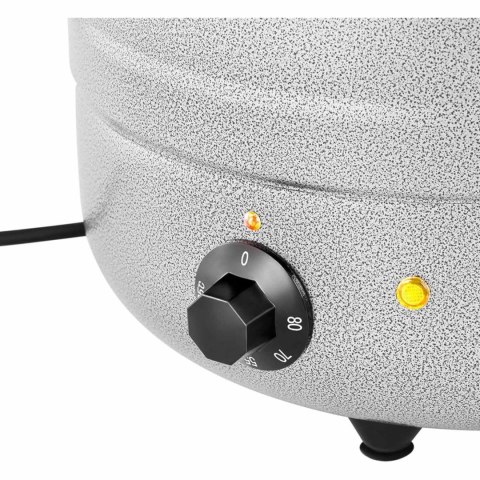 KOCIOŁEK TERMOS DO ZUPY ELEKTRYCZNY ZE STALI NIERDZEWNEJ COOL-TOUCH 400 W 10 L 35-80C SREBRNY KOCIOŁEK TERMOS DO ZUPY ELEKTRYCZNY ZE STALI NIERDZEWNEJ COOL-TOUCH 400 W 10 L 35-80C SREBRNY