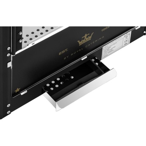 MASZYNA AUTOMAT URZĄDZENIE DO PRAŻENIA POPCORNU RETRO TEFLON 1600 W 5-6 KG/H - CZARNO-ZŁOTA MASZYNA AUTOMAT URZĄDZENIE DO PRAŻENIA POPCORNU RETRO TEFLON 1600 W 5-6 KG/H - CZARNO-ZŁOTA