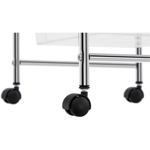 WÓZEK ORGANIZER KOSMETYCZNY ŁAZIENKOWY Z 4 SZUFLADAMI DO 28 KG 37 X 32.5 X 76 CM WÓZEK ORGANIZER KOSMETYCZNY ŁAZIENKOWY Z 4 SZUFLADAMI DO 28 KG 37 X 32.5 X 76 CM