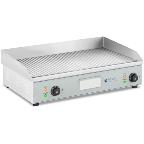 GRILL ELEKTRYCZNY PŁYTA GRILLOWA RYFLOWANA PODWÓJNA 400 X 730 MM 2 X 2000 W GRILL ELEKTRYCZNY PŁYTA GRILLOWA RYFLOWANA PODWÓJNA 400 X 730 MM 2 X 2000 W