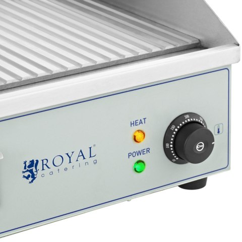 GRILL ELEKTRYCZNY PŁYTA GRILLOWA RYFLOWANA PODWÓJNA 400 X 730 MM 2 X 2000 W GRILL ELEKTRYCZNY PŁYTA GRILLOWA RYFLOWANA PODWÓJNA 400 X 730 MM 2 X 2000 W