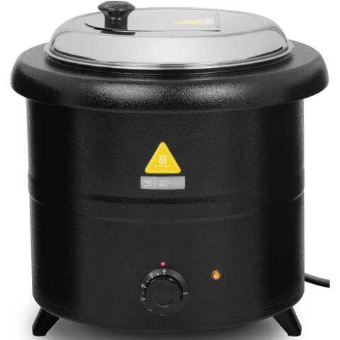 KOCIOŁEK TERMOS GARNEK ELEKTRYCZNY DO ZUPY 13 L 600 W CZARNY KOCIOŁEK TERMOS GARNEK ELEKTRYCZNY DO ZUPY 13 L 600 W CZARNY