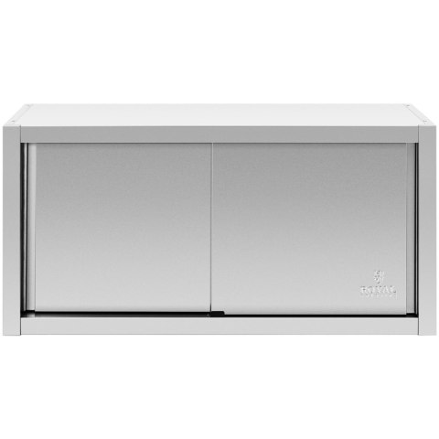 SZAFA ŚCIENNA GASTRONOMICZNA Z DRZWIAMI PRZESUWANYMI STAL 120 X 45 X 60 CM SZAFA ŚCIENNA GASTRONOMICZNA Z DRZWIAMI PRZESUWANYMI STAL 120 X 45 X 60 CM