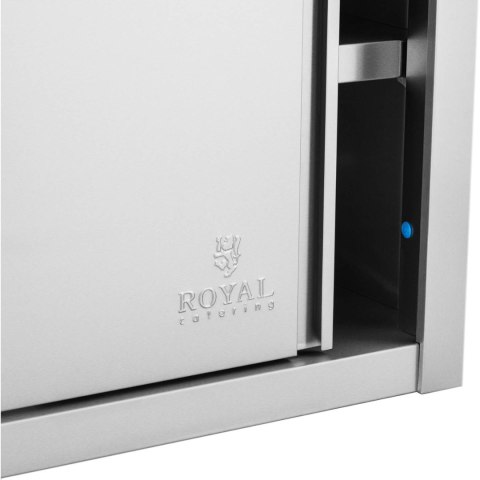 SZAFA ŚCIENNA GASTRONOMICZNA Z DRZWIAMI PRZESUWANYMI STAL 150 X 45 X 60 CM SZAFA ŚCIENNA GASTRONOMICZNA Z DRZWIAMI PRZESUWANYMI STAL 150 X 45 X 60 CM