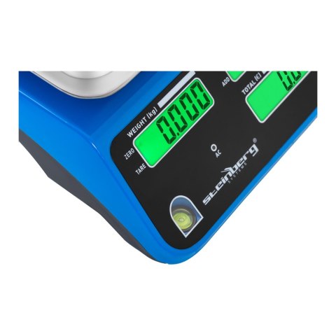 WAGA SKLEPOWA KONTROLNA LCD 34 X 24 CM 40 KG / 2 G NIEBIESKA WAGA SKLEPOWA KONTROLNA LCD 34 X 24 CM 40 KG / 2 G NIEBIESKA