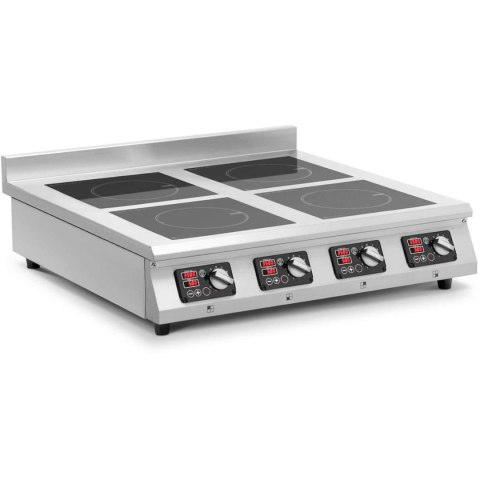 KUCHNIA INDUKCYJNA 4 PALNIKOWA NABLATOWA TIMER 400 V 4 X 3500 W KUCHNIA INDUKCYJNA 4 PALNIKOWA NABLATOWA TIMER 400 V 4 X 3500 W