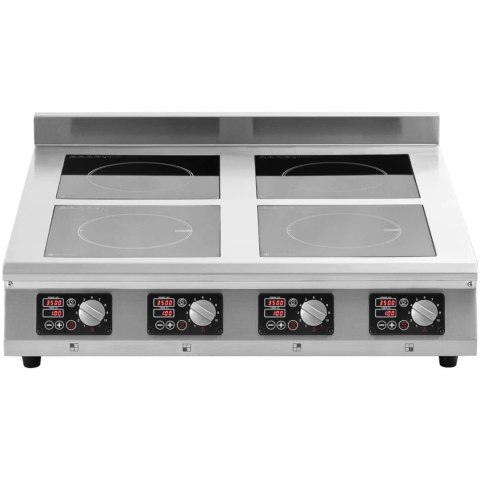 KUCHNIA INDUKCYJNA 4 PALNIKOWA NABLATOWA TIMER 400 V 4 X 3500 W KUCHNIA INDUKCYJNA 4 PALNIKOWA NABLATOWA TIMER 400 V 4 X 3500 W