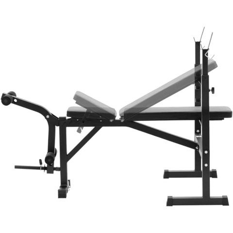 ŁAWKA ŁAWECZKA TRENINGOWA POD SZTANGĘ REGULOWANA DO 100 KG ŁAWKA ŁAWECZKA TRENINGOWA POD SZTANGĘ REGULOWANA DO 100 KG