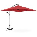 PARASOL OGRODOWY NA WYSIĘGNIKU KWADRATOWY 250 X 250 CM BORDOWY