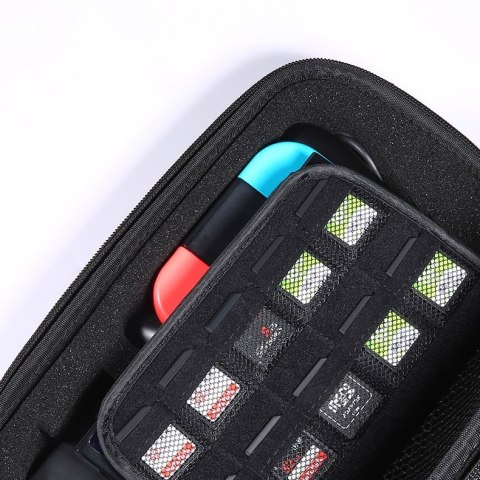 ETUI PUDEŁKO NA NINTENDO SWITCH I AKCESORIA S CZARNY ETUI PUDEŁKO NA NINTENDO SWITCH I AKCESORIA S CZARNY