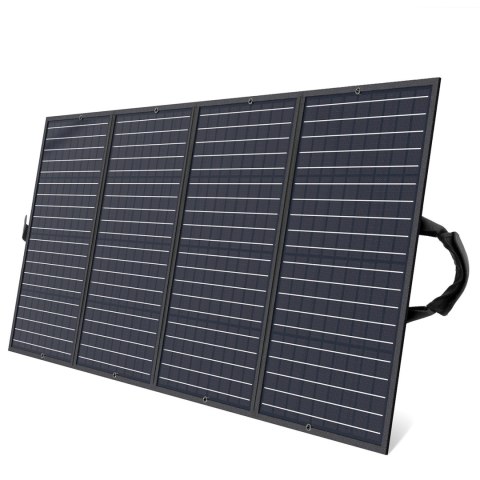 ŁADOWARKA SOLARNA SŁONECZNA TURYSTYCZNA SKŁADANA 160W CZARNA