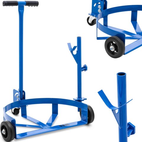 WÓZEK DO TRANSPORTU BECZEK ŚR. 60 CM DO 300 KG WÓZEK DO TRANSPORTU BECZEK ŚR. 60 CM DO 300 KG