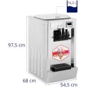 MASZYNA AUTOMAT DO LODÓW WŁOSKICH 1550 W 23 L/H - 3 SMAKI