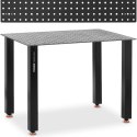 STÓŁ SPAWALNICZY MONTAŻOWY PERFOROWANY BLAT 10 MM 120 X 80 CM DO 150 KG