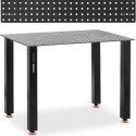 STÓŁ SPAWALNICZY MONTAŻOWY PERFOROWANY BLAT 6 MM 120 X 80 CM DO 100 KG
