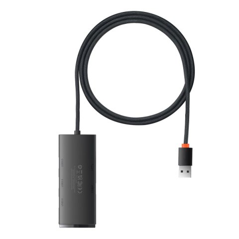 HUB ADAPTER USB-A DO 4XUSB-A 3.0 5GB/S LITE SERIES CZARNY HUB ADAPTER USB-A DO 4XUSB-A 3.0 5GB/S LITE SERIES CZARNY