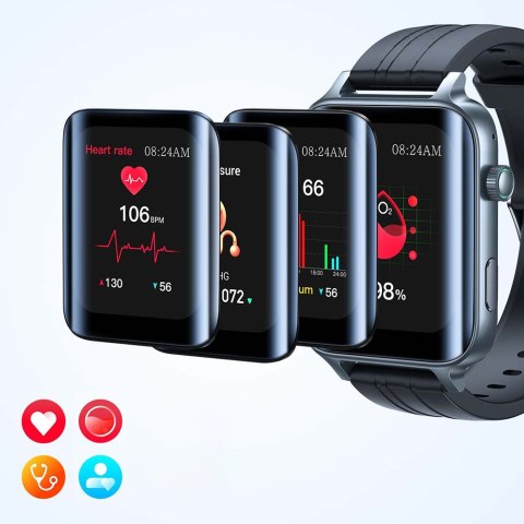 SMARTWATCH JR-FT6 ZEGAREK SPORTOWY IP68 Z FUNKCJĄ ODBIERANIA POŁĄCZEŃ SMARTWATCH JR-FT6 ZEGAREK SPORTOWY IP68 Z FUNKCJĄ ODBIERANIA POŁĄCZEŃ