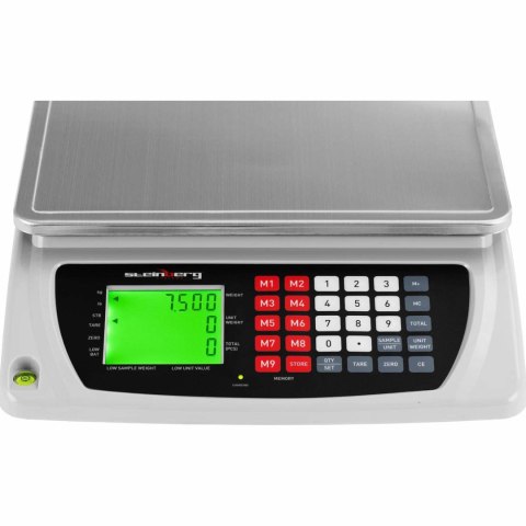 WAGA SKLEPOWA HANDLOWA LICZĄCA LCD 33.5 X 23 CM 7.5 KG / 0.6 G WAGA SKLEPOWA HANDLOWA LICZĄCA LCD 33.5 X 23 CM 7.5 KG / 0.6 G