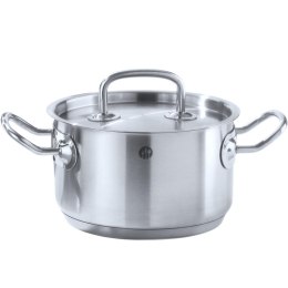 GARNEK NISKI KITCHEN LINE Z POKRYWKĄ 1,5 L ŚR. 160 X 75 H - HENDI 836002