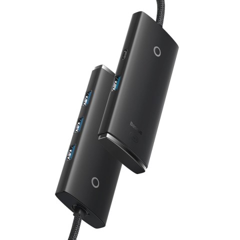 LITE SERIES HUB 4-PORTOWY USB-A DO 4XUSB-A 3.0 2M CZARNY LITE SERIES HUB 4-PORTOWY USB-A DO 4XUSB-A 3.0 2M CZARNY