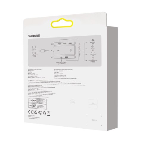 LITE SERIES HUB 4-PORTOWY USB-A DO 4XUSB-A 3.0 2M CZARNY LITE SERIES HUB 4-PORTOWY USB-A DO 4XUSB-A 3.0 2M CZARNY