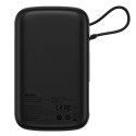 POWERBANK Z SZYBKIM ŁADOWANIEM 10000MAH 22.5W QC-PD-SCP-FCP KABEL USB-C CZARNY