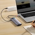 WIELOFUNKCYJNY HUB 12W1 USB-C HDMI DP USB-C MINIJACK 3.5MM RJ45 SD