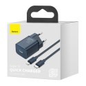 SUPER SI 1C SZYBKA ŁADOWARKA USB-C 20W PD + KABEL DO IPHONE LIGHTNING 1M NIEBIESKI