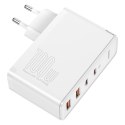 SZYBKA ŁADOWARKA SIECIOWA GAN2 PRO USB USB-C QC PD 100W BIAŁY