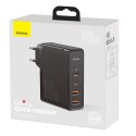 SZYBKA ŁADOWARKA SIECIOWA GAN2 PRO USB USB-C QC PD 100W CZARNY