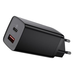 SZYBKA ŁADOWARKA SIECIOWA GAN2 PRO USB USB-C QC PD 65W CZARNY