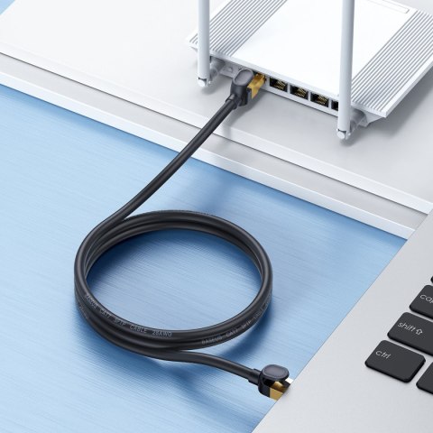 SZYBKI KABEL SIECIOWY 10GBPS SPEED SEVEN RJ45 30M CZARNY SZYBKI KABEL SIECIOWY 10GBPS SPEED SEVEN RJ45 30M CZARNY