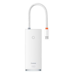 WIELOFUNKCYJNY HUB LITE SERIES USB-C 2X USB PD HDMI SD/TF BIAŁY