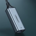ZEWNĘTRZNA KARTA SIECIOWA LAN RJ45 - USB-C 1 GIGABIT ETHERNET - SZARY