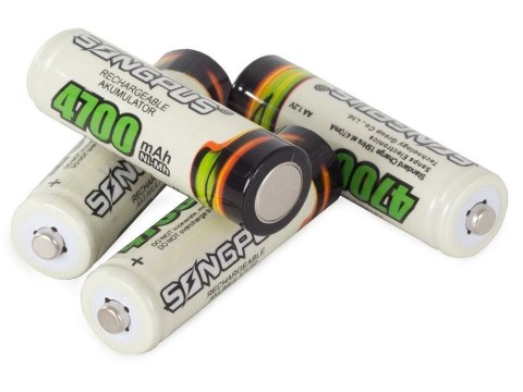 4szt. Bateria akumulatorki aa r6 4700mah paluszki 4szt. Bateria akumulatorki aa r6 4700mah paluszki