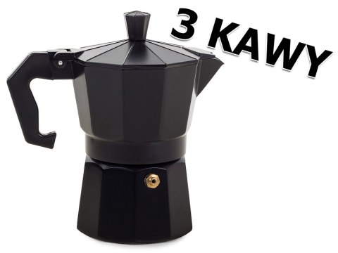 Kawiarka zaparzacz do kawy 3 kawy 150ml aluminiowa Kawiarka zaparzacz do kawy 3 kawy 150ml aluminiowa