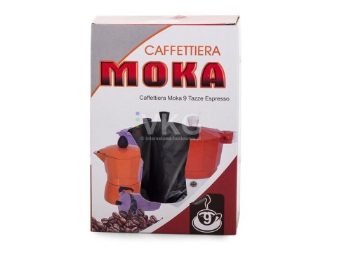 Kawiarka zaparzacz do kawy 9 kaw 450ml aluminiowa Kawiarka zaparzacz do kawy 9 kaw 450ml aluminiowa