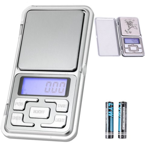 Waga jubilerska elektroniczna 500g 0,01g wagi lcd Waga jubilerska elektroniczna 500g 0,01g wagi lcd