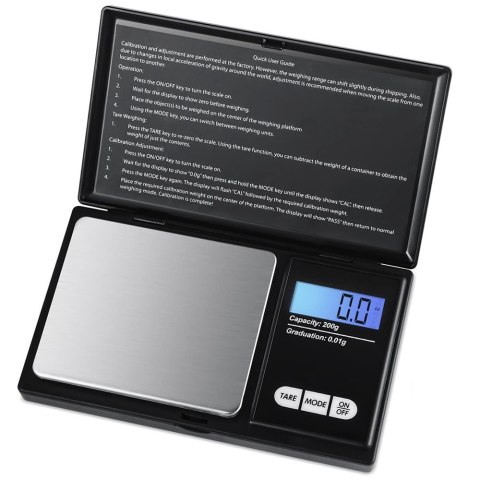 Waga kieszonkowa jubilerska 500g/0,1g precyzyjna Waga kieszonkowa jubilerska 500g/0,1g precyzyjna