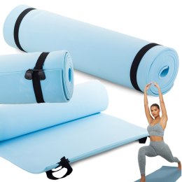 Mata do ćwiczeń joga fitness miękka gruba 0,5 cm karimata treningowa