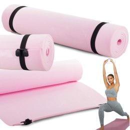 Mata do ćwiczeń joga fitness miękka gruba 0,5 cm karimata treningowa