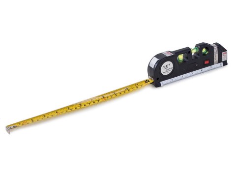 Poziomica laserowa z miarką 250cm miara laser cale Poziomica laserowa z miarką 250cm miara laser cale