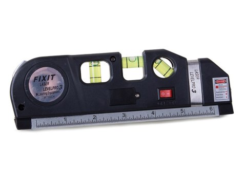 Poziomica laserowa z miarką 250cm miara laser cale Poziomica laserowa z miarką 250cm miara laser cale