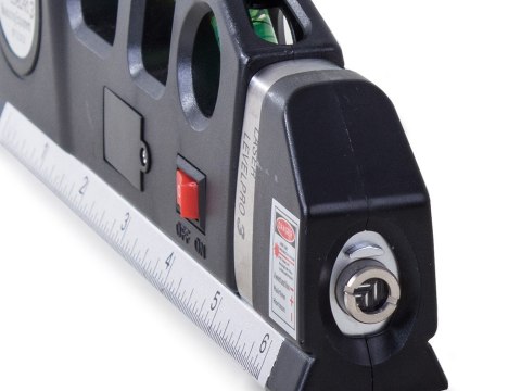 Poziomica laserowa z miarką 250cm miara laser cale Poziomica laserowa z miarką 250cm miara laser cale