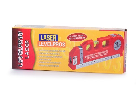 Poziomica laserowa z miarką 250cm miara laser cale Poziomica laserowa z miarką 250cm miara laser cale