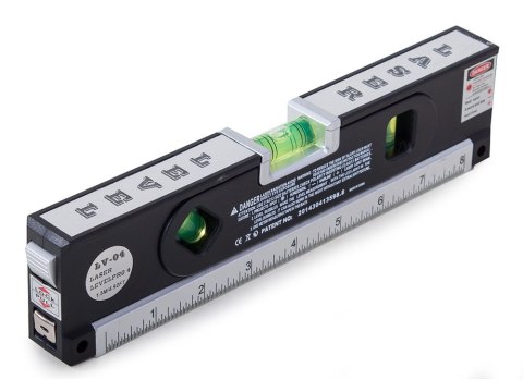 Poziomica laserowa z miarką 250cm miara laser cale Poziomica laserowa z miarką 250cm miara laser cale