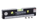 Poziomica laserowa z miarką 250cm miara laser cale